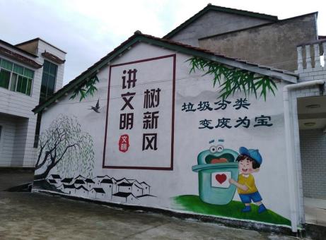 荆州墙绘是现在流行的墙体广告