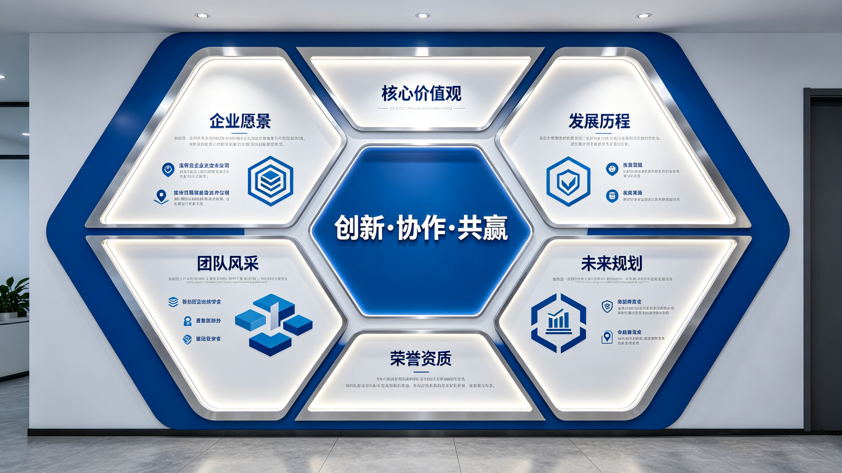 荆州企业文化墙六边形避坑指南（新手常犯5个错误）